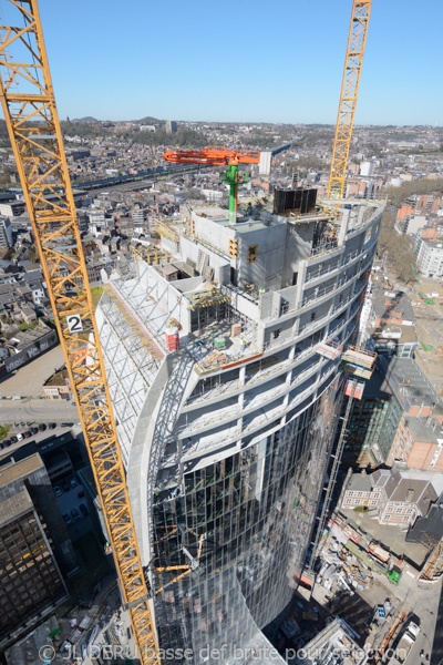 tour des finances à Liège